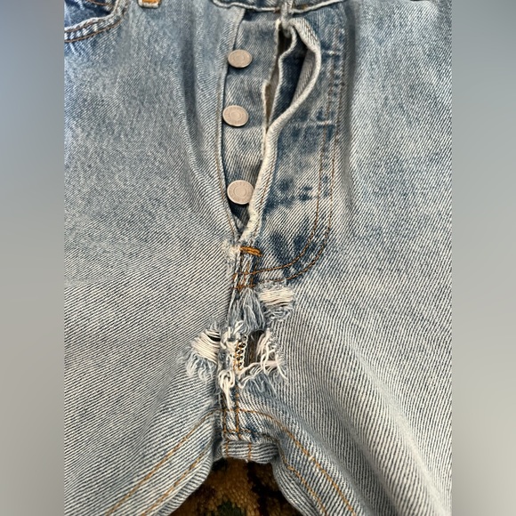 ReDone X Levis High Waist Denim Jeans tiny size 24 - Picture 2 of 7
